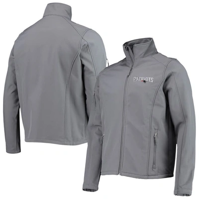 Dunbrooke Charcoal New England Patriots Sonoma Softshell Full-zip Jacket