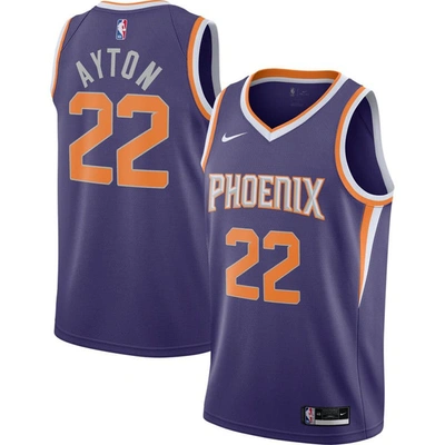 Nike Deandre Ayton Purple Phoenix Suns 2020/21 Swingman Player Jersey