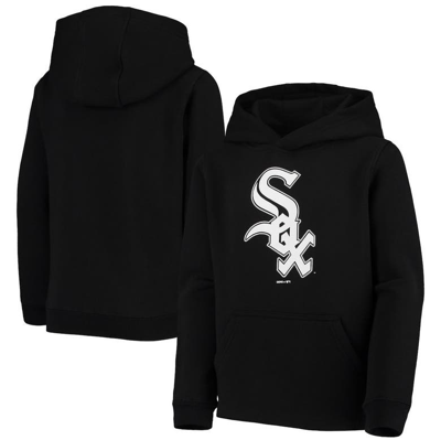 Zzdnu Outerstuff Kids' Youth Black Chicago White Sox Primary Team Logo Pullover Hoodie