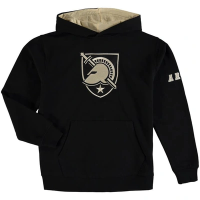 Stadium Athletic Kids' Youth Black Army Black Knights Big Logo Pullover Hoodie