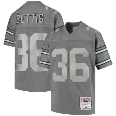 Mitchell & Ness Kids' Youth  Jerome Bettis Charcoal Pittsburgh Steelers 1996 Retired Player Metal Replica J