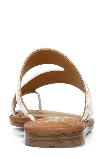 Zodiac Women's Yuma Thong Flat Sandals Women's Shoes In Birch Multi