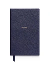 Smythson Notes Notebook In Blue