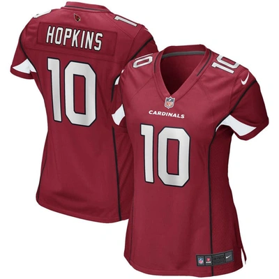 Nike Deandre Hopkins Cardinal Arizona Cardinals Game Player Jersey In Red