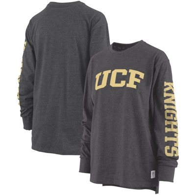 Pressbox Black Ucf Knights Two-hit Canyon Long Sleeve T-shirt