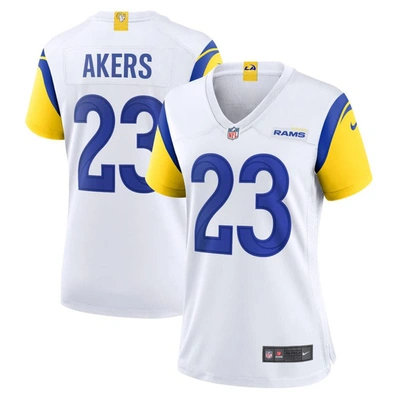 Nike Cam Akers White Los Angeles Rams Game Jersey