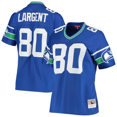 Mitchell & Ness Steve Largent Royal Seattle Seahawks 1985 Legacy Replica Jersey