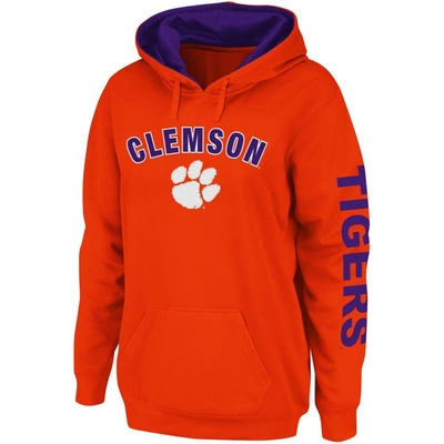 Colosseum Orange Clemson Tigers Loud And Proud Pullover Hoodie
