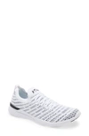 Apl Athletic Propulsion Labs Techloom Wave Hybrid Running Shoe In White/ Black