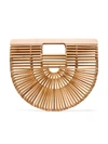 Cult Gaia Small Gaia's Ark Bamboo Bag In Natural