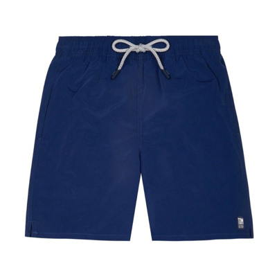 Tom & Teddy Men's Solid Swim Trunks In Https://tomandteddy.myshopify.com/products/mens-swim-trunks-midnight-blue