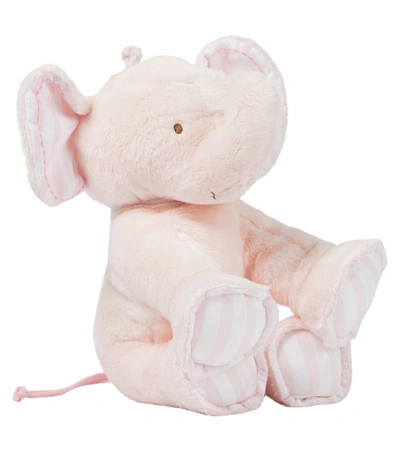 Tartine Et Chocolat Babies' Ferdinand The Elephant Stuffed Toy In Rose Pale
