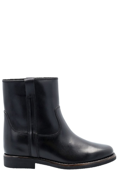 Isabel Marant Susee Used Leather Boots - Atterley In Black