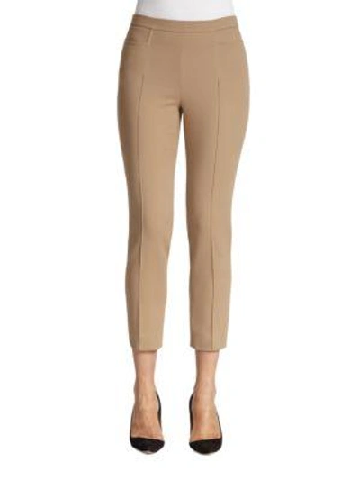 Akris Punto 1400 Techno Cotton Franca Pants In Sable