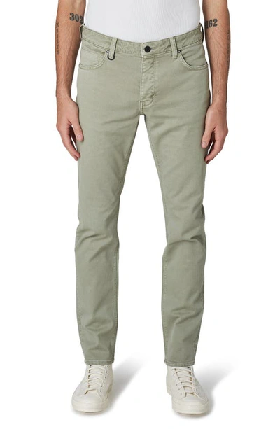 Neuw Denim Neuw Lou Slim Fit Twill Jeans In Washed Sage