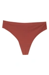 Chantelle Lingerie Soft Stretch Thong In Amber