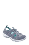 Easy Spirit Women's Earthen Walking Shoes Women's Shoes In Gray Aqua