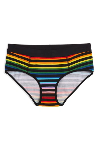 Tomboyx Hipster Briefs In Progress Pride Stripe