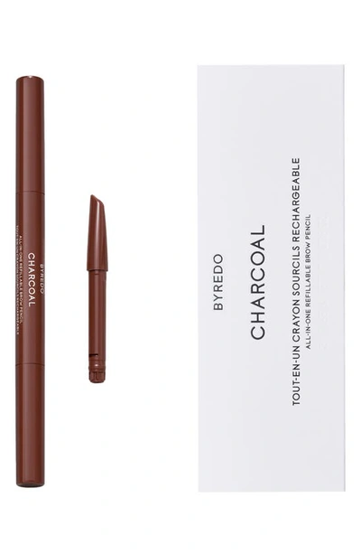 Byredo All-in-one Refillable Brow Pencil & Refill In Charcoal 04