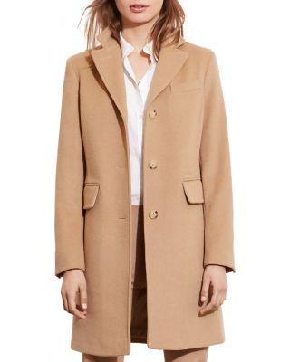 lauren ralph lauren flap pocket reefer coat