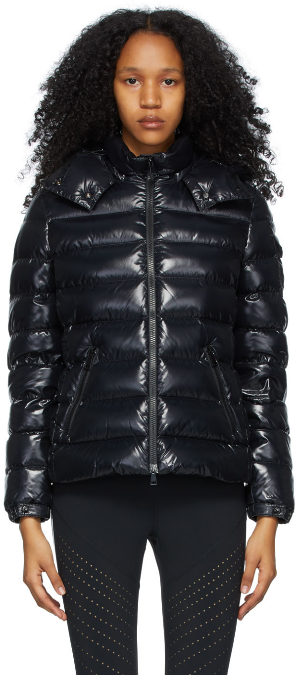 Moncler Bady Water Resistant Hooded Down Puffer Jacket In 999 Black ...