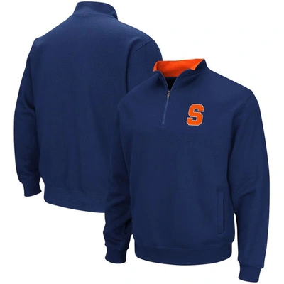 Colosseum Men's  Navy Syracuse Orange Tortugas Team Logo Quarter-zip Jacket