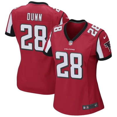Nike Warrick Dunn Red Atlanta Falcons Retired Player Game Jersey