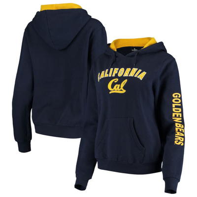 Colosseum Women's Navy Cal Bears Loud And Proud Pullover Hoodie