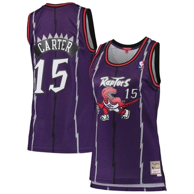 Mitchell & Ness Vince Carter Purple Toronto Raptors 1998/99 Hardwood Classics Swingman Jersey