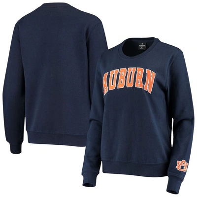 Colosseum Women's  Navy Auburn Tigers Campanile Pullover Sweatshirt