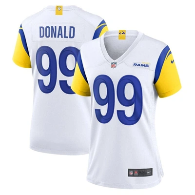 Nike Aaron Donald White Los Angeles Rams Alternate Player Game Jersey