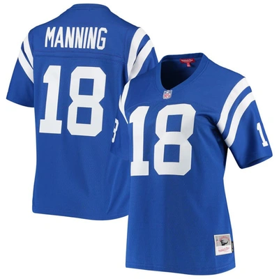 Mitchell & Ness Peyton Manning Royal Indianapolis Colts 1998 Legacy Replica Jersey