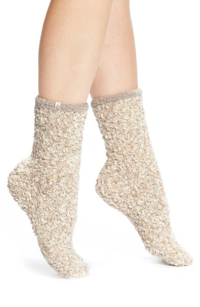 Ugg Australia Chenille Crew Socks In Cream