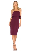 Likely Driggs Strapless Dress In Wine