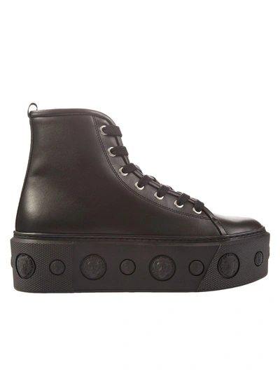 Versus Versace Lace Up Ankle Boots