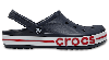 Crocs Bayaband Clog In Navy/pepper