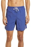 Vineyard Vines Island Chappy Swim Trunks In Blue Bay