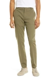 7 For All Mankind Adrien Chinos In Military Green