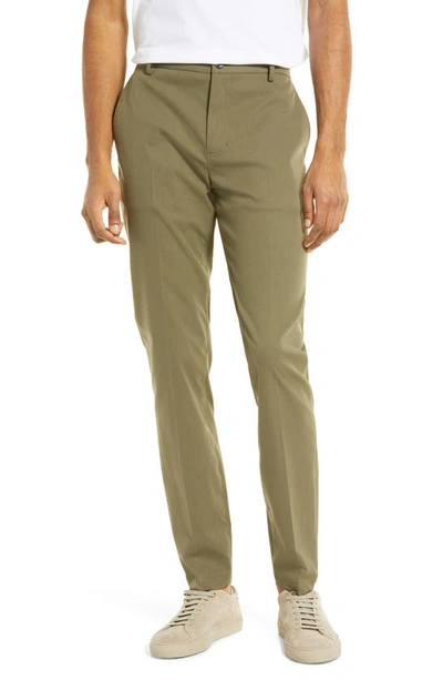 7 For All Mankind Adrien Chinos In Military Green