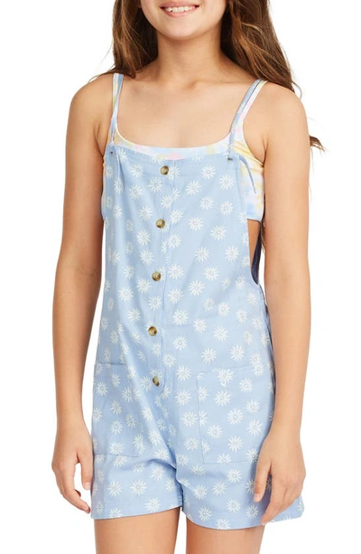 Billabong Wave Watch Jr Romper In Sweet Blue