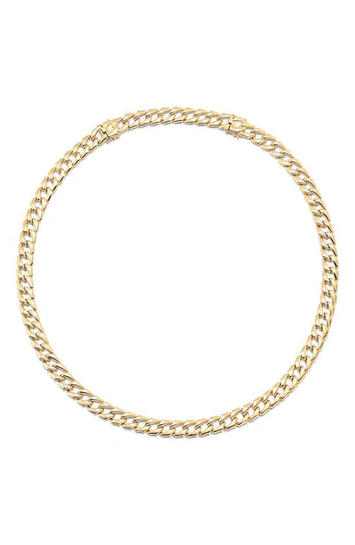 Sara Weinstock Lucia Link Necklace In Yellow Gold