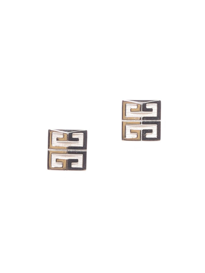 Givenchy 4g Silvery Stud Earrings