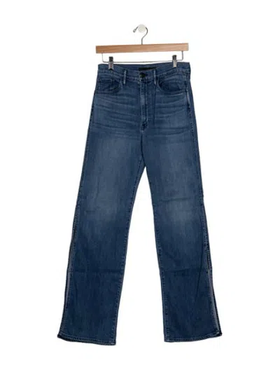 Pre-owned 3x1 High-rise Flared Jeans In Blue