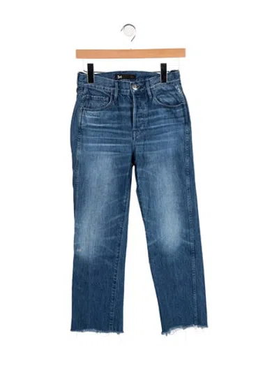 Pre-owned 3x1 High-rise Straight Leg Jeans In Blue