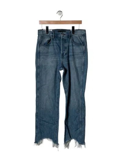 Pre-owned 3x1 High-rise Straight Leg Jeans W/ Tags In Blue