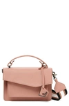 Botkier Cobble Hill Leather Crossbody Bag In Rose