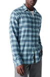Faherty The Movement Plaid Flannel Button-up Shirt In Headwater Plaid
