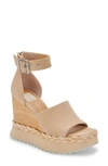Dolce Vita Parle Two-piece Wedge Sandals Women's Shoes In Multi