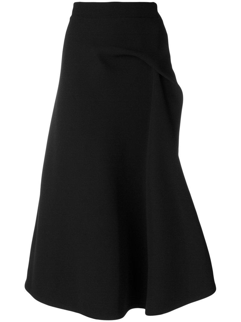 Maticevski Ruched Detail Skirt | ModeSens