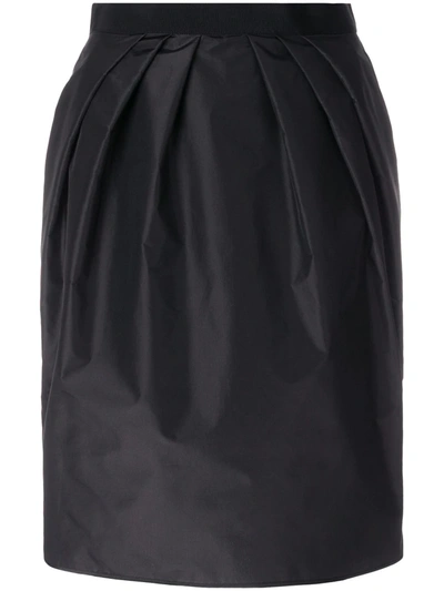 Giambattista Valli Gathered Waist Skirt In Black